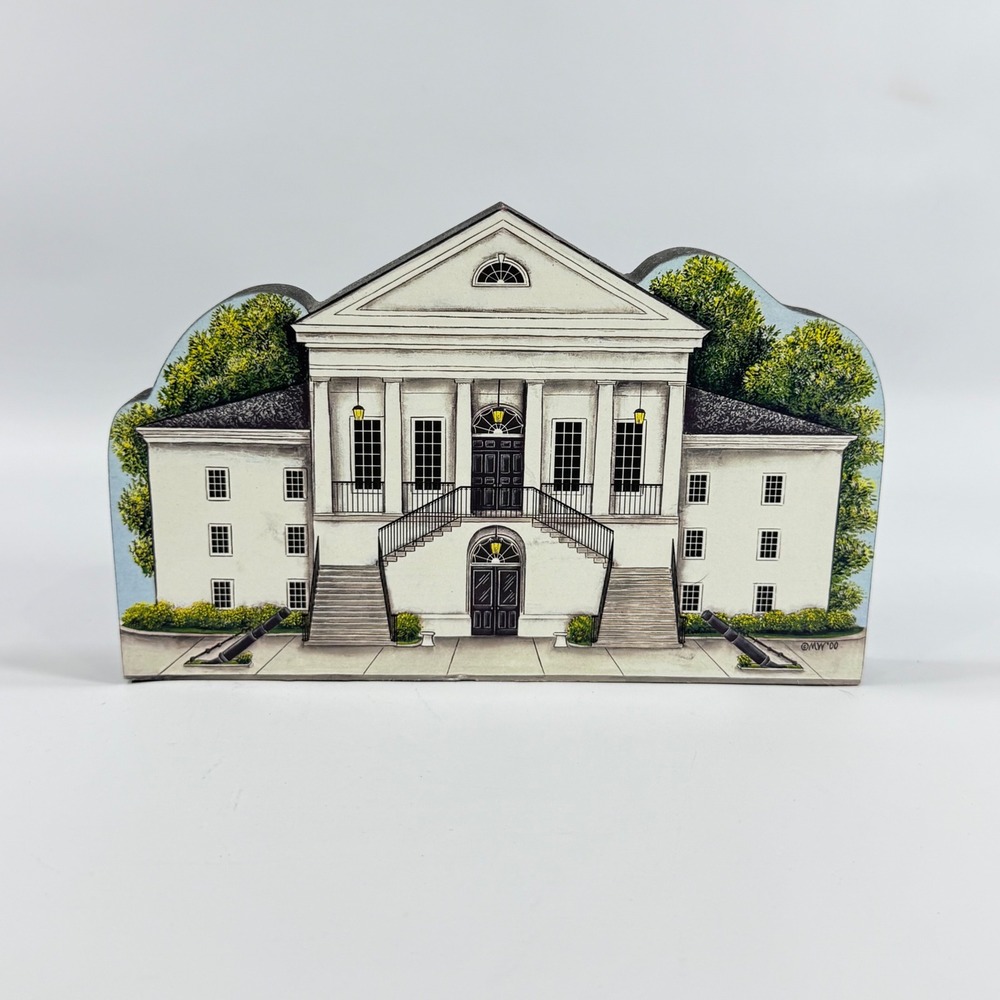 VTG Brandywine Woodcrafts Williamsburg County Courthouse Kingstree SC Wood Shelf